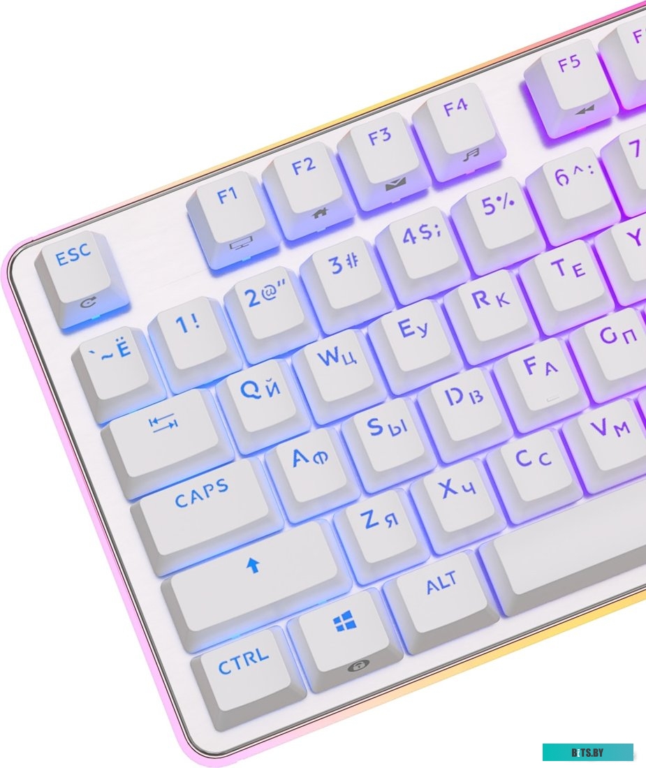 Клавиатура Royal Kludge RK918 RGB (белый, RK Brown)