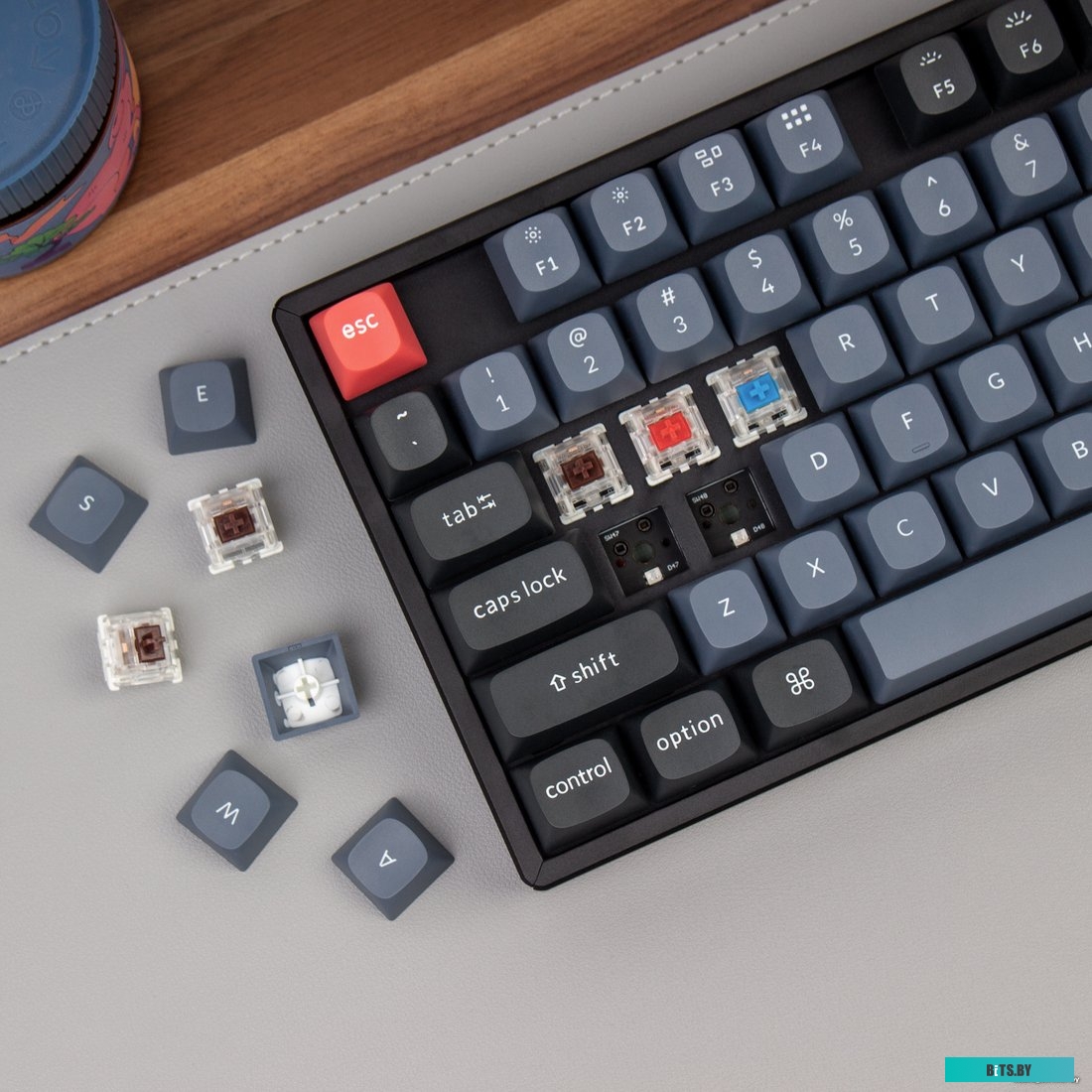 Клавиатура Keychron K8 Pro Wireless RGB K8P-J3-RU (Gateron G Pro Brown)