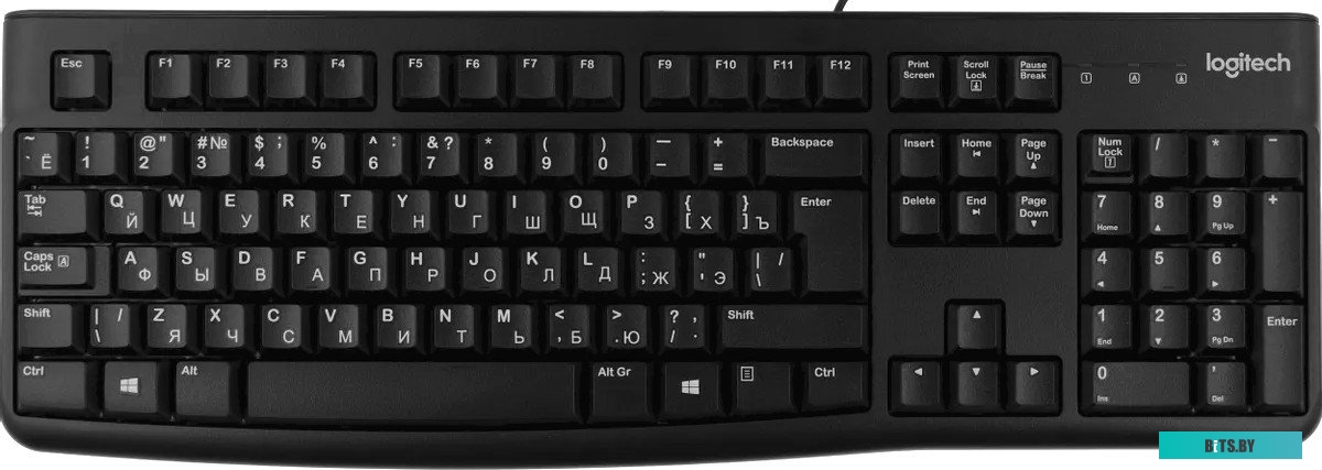 Клавиатура Logitech K120 (с кириллицей)