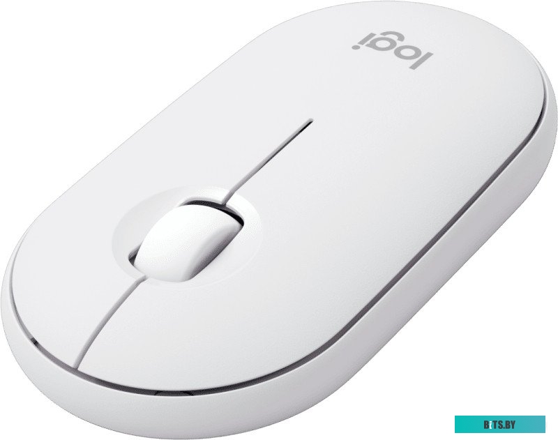 Мышь Logitech Pebble Mouse 2 M350S белый 910-006986
