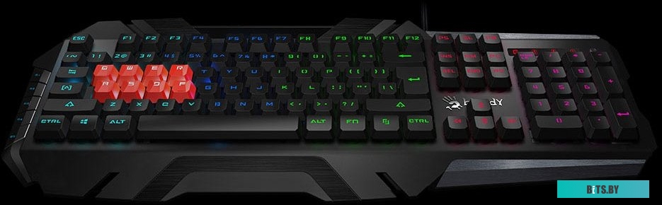 Клавиатура A4Tech Bloody B3590R (черный/серый)
