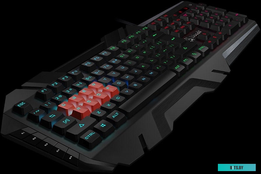 Клавиатура A4Tech Bloody B3590R (черный/серый)