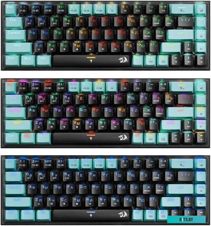 Игровая клавиатура Redragon Castor Pro 71533.