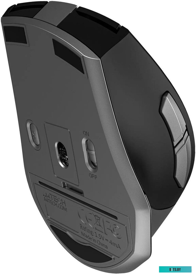 Мышь A4Tech Fstyler FB35S (черный/серый)