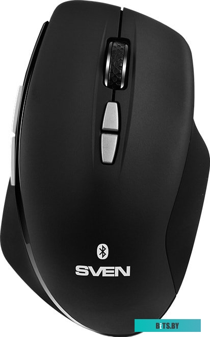 SV-018375 Беспроводная мышь SVEN RX-590SW чрн. (бесш. кл., Bluetooth, 2,4GHz, 6+1кл., ST, 800-1600DPI, блист.) Беспроводная мышь SVEN RX-590SW чрн. (б