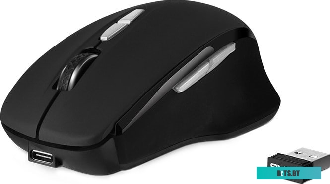 SV-018375 Беспроводная мышь SVEN RX-590SW чрн. (бесш. кл., Bluetooth, 2,4GHz, 6+1кл., ST, 800-1600DPI, блист.) Беспроводная мышь SVEN RX-590SW чрн. (б