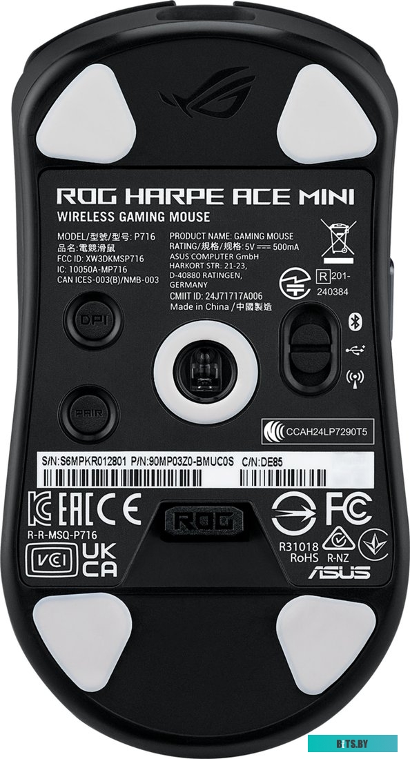 Игровая мышь ASUS ROG Harpe Ace Mini Black