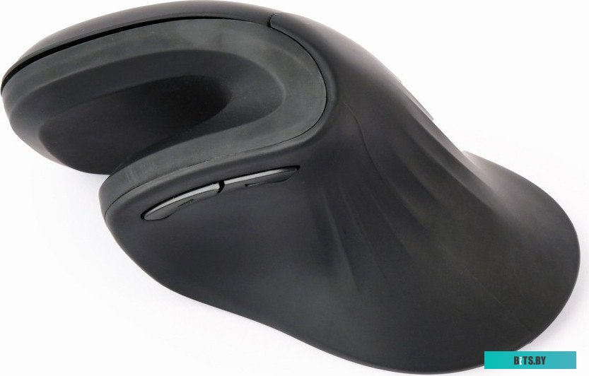 Мышь Wireless MUSW-ERGO-03 Gembird вертикальная 6-клавиш, 800-1600DPI, черная MUSW-ERGO-03
