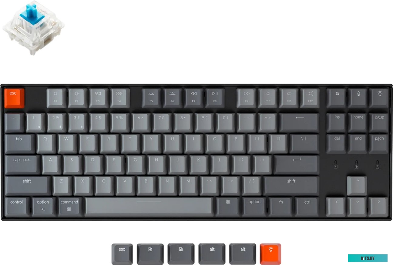 Клавиатура беспроводная механическая Keychron K8 K8G2