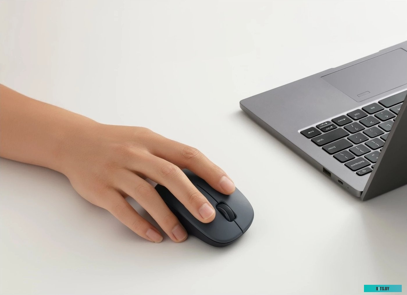 Мышь Xiaomi Wireless Mouse Comfort Edition XMWXSB04YM (черный, международная версия)