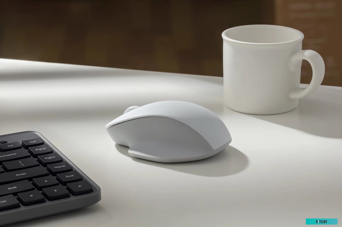 Мышь Xiaomi Wireless Mouse Comfort Edition XMWXSB04YM (белый, международная версия)