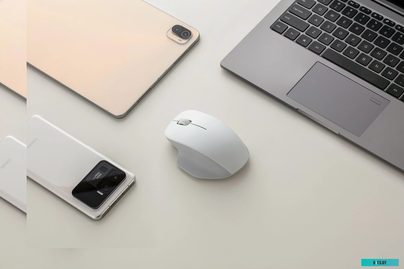 Мышь Xiaomi Wireless Mouse Comfort Edition XMWXSB04YM (белый, международная версия)