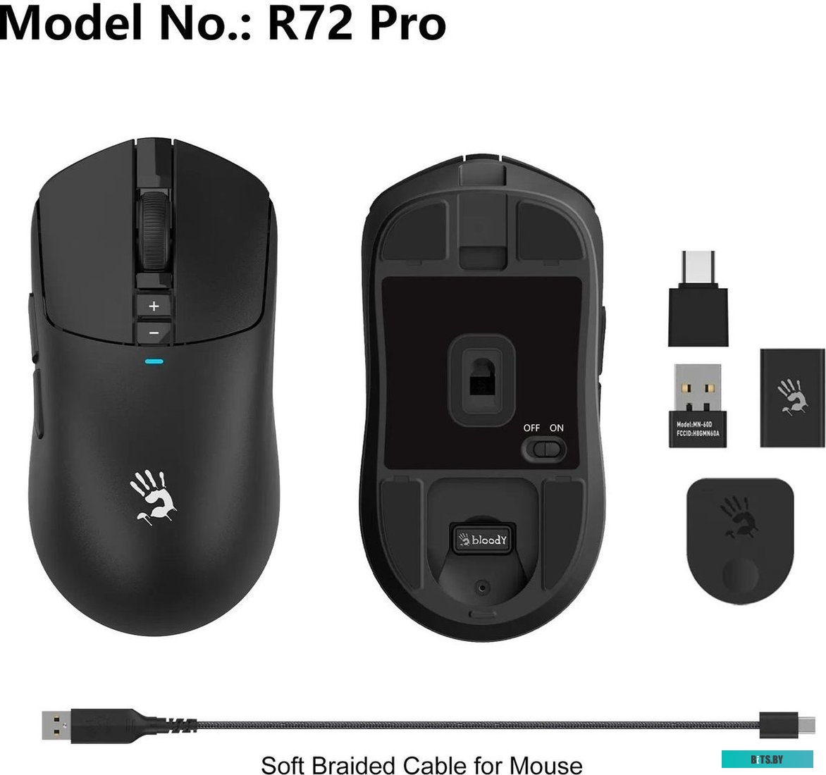 A4Tech Bloody R72 Pro (черный)