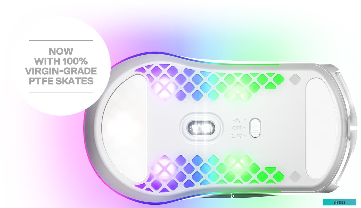 Мышь SteelSeries Aerox 3 Wireless 2022 Edition Snow <62608>