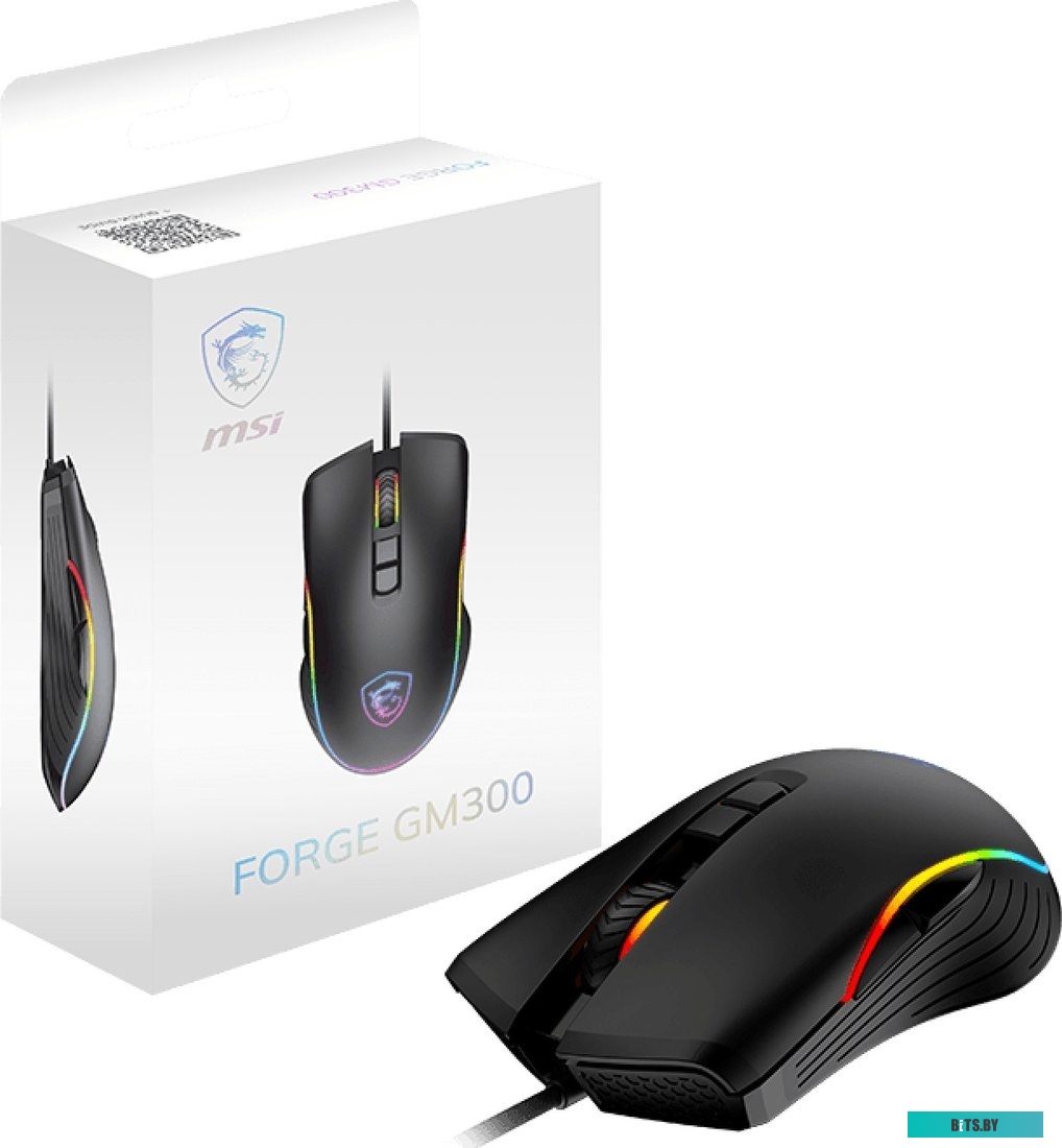 Мышь  USB OPTICAL GAMING FORGE GM300 MSI FORGE GM300