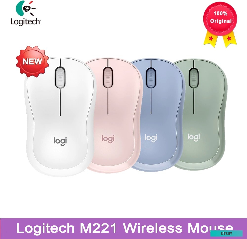 Компьютерная мышь logitech M221 Silent зеленая 910-006112