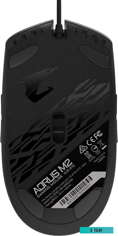 Мышь проводная GM-AORUS M2 черная GIGABYTE GM-AORUS M2