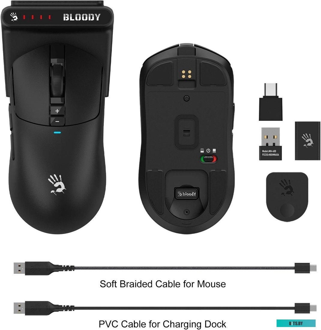 Игровая мышь A4Tech Bloody R72 Pro Duo (черный)