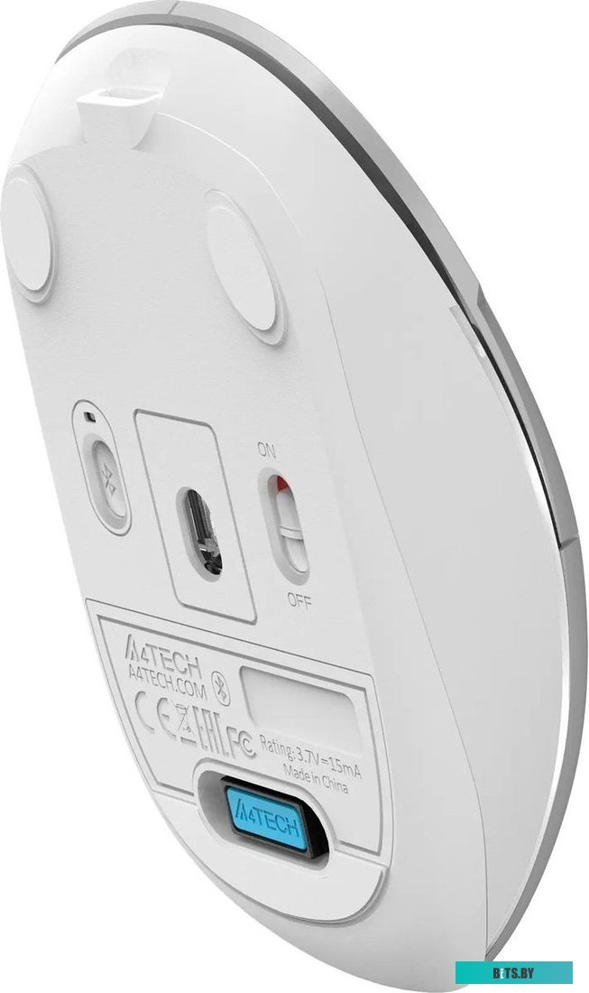 Мышь A4Tech Fstyler FB26CS Air2 (серебристый)