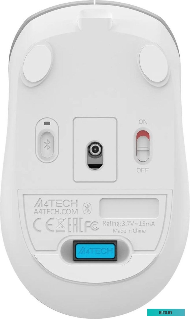 Мышь A4Tech Fstyler FB26CS Air2 (серебристый)