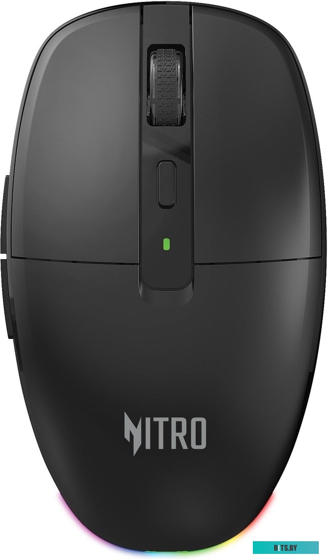 Мышь Acer Nitro OMR400 черный оптическая 3200dpi silent беспров. BT/Radio USB 6but (ZL.MCECC.05B) ZL.MCECC.05B