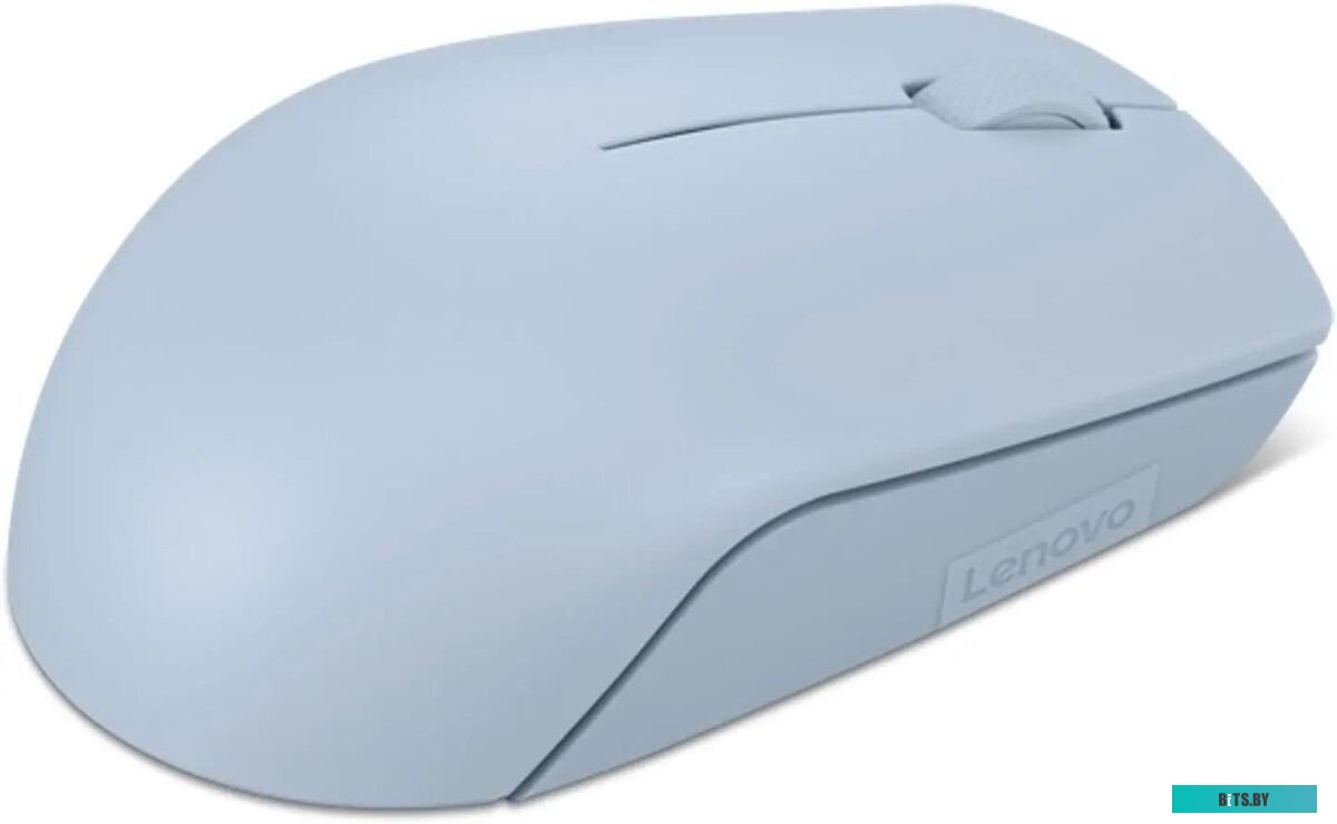 Мышь Lenovo 300 Wireless Compact светло-голубой оптическая 1000dpi беспров. (GY51L15679) GY51L15679