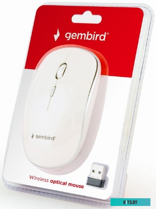Мышь Gembird MUSW-4B-01-W