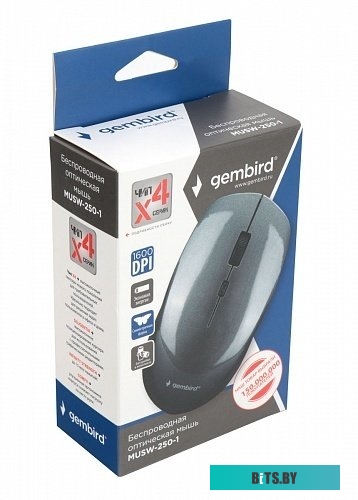 Компьютерная мышь Gembird MUSW-250-1