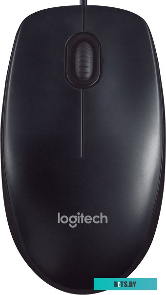 Мышь проводная Logitech M90, 1000dpi, USB Черный 910-001795