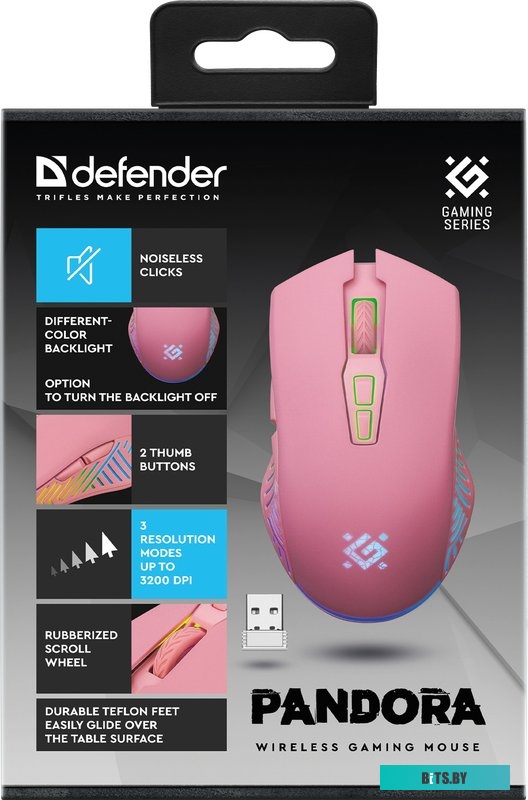 Мышь беспроводная Defender Pandora GM-502 52501
