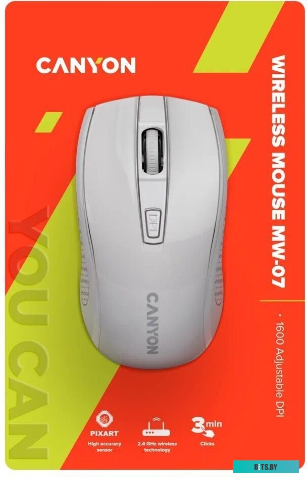 Мышь Canyon MW-7 (белый)