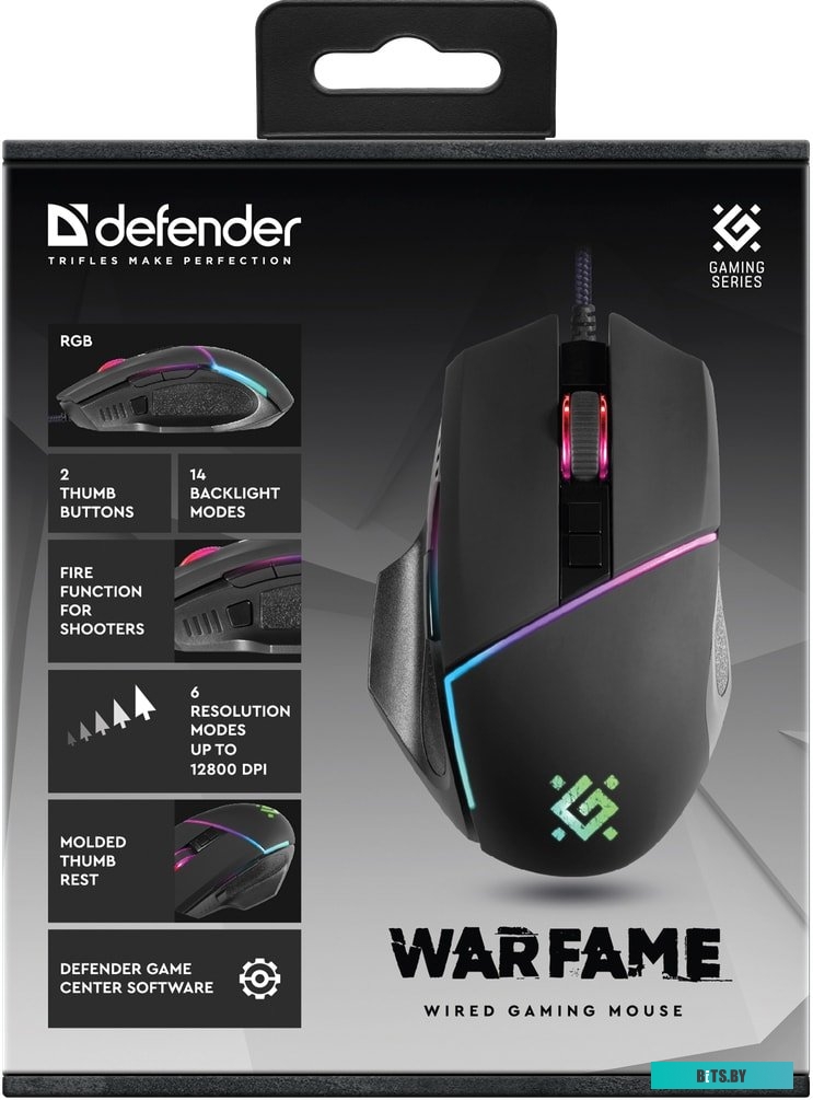 Мышь Defender Warfame GM-880L <52880>