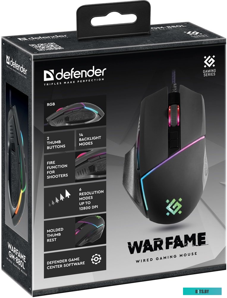 Мышь Defender Warfame GM-880L <52880>