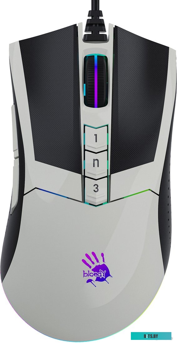 Мышь A4Tech Bloody W90 Max (белый/черный)