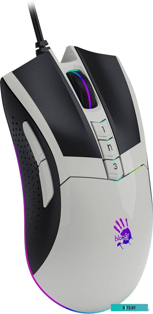 Мышь A4Tech Bloody W90 Max (белый/черный)