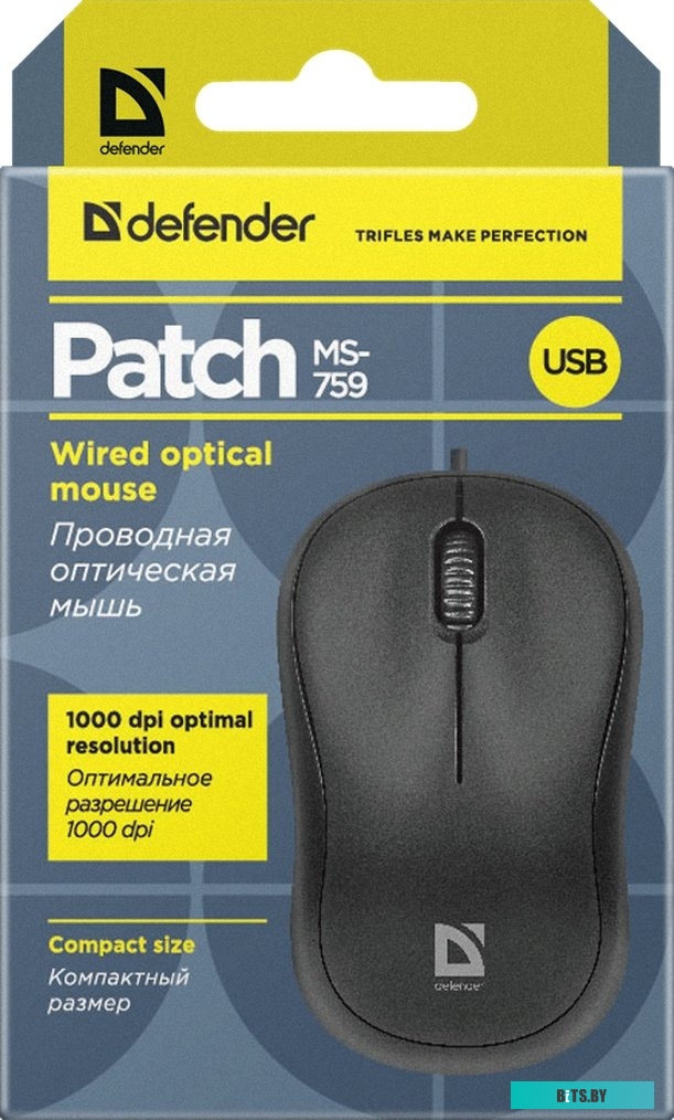 Мышь Defender Patch MS-759 <52759>