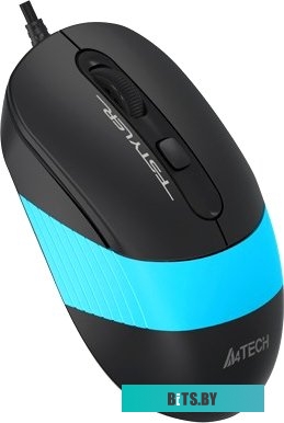 Мышь A4Tech Fstyler FM10 (черный/голубой)