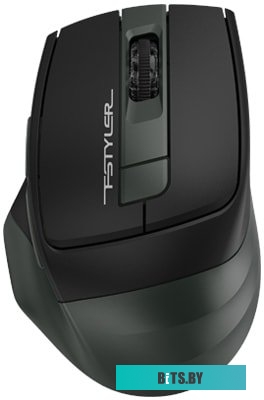Мышь A4Tech Fstyler FB35 (черный/зелёный)