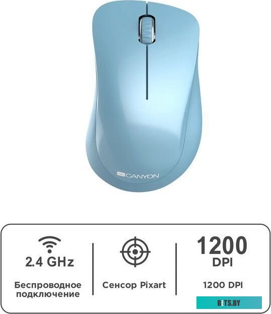 Мышь Canyon CNE-CMSW11BL