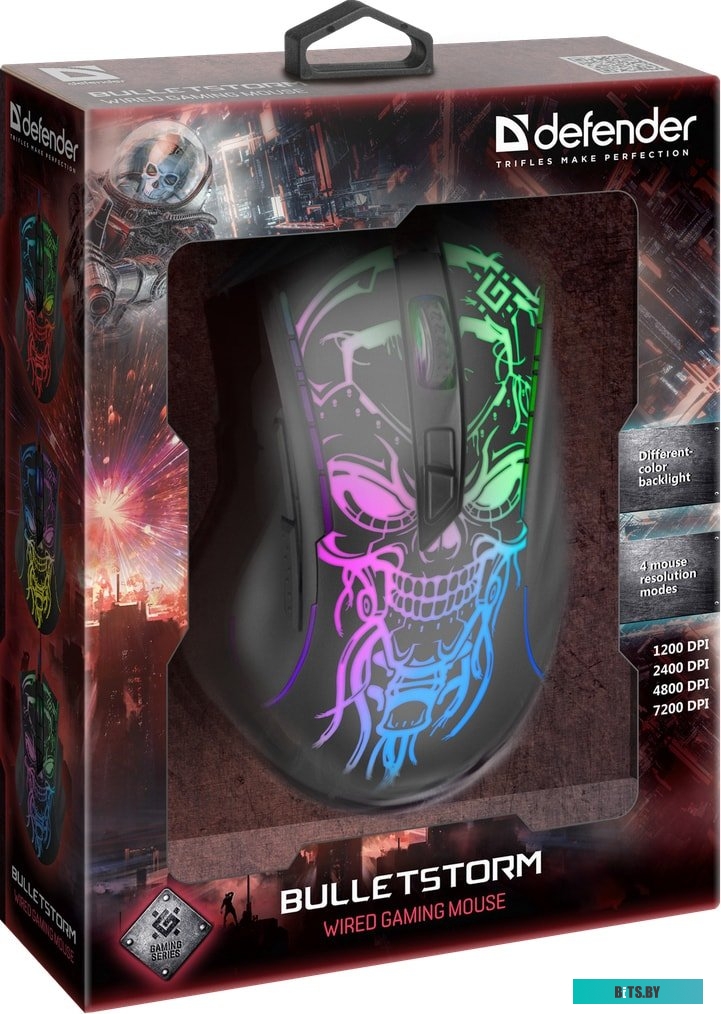 Мышь Defender Bulletstorm GM-928 <52928>