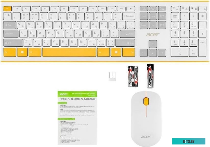 Офисный набор Acer OCC200 (белый)