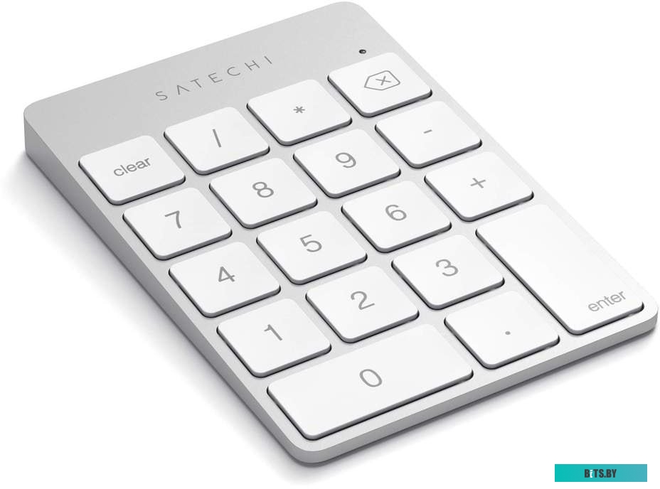 Цифровой блок Satechi Aluminum Slim Rechargeable Bluetooth Keypad (серебристый)