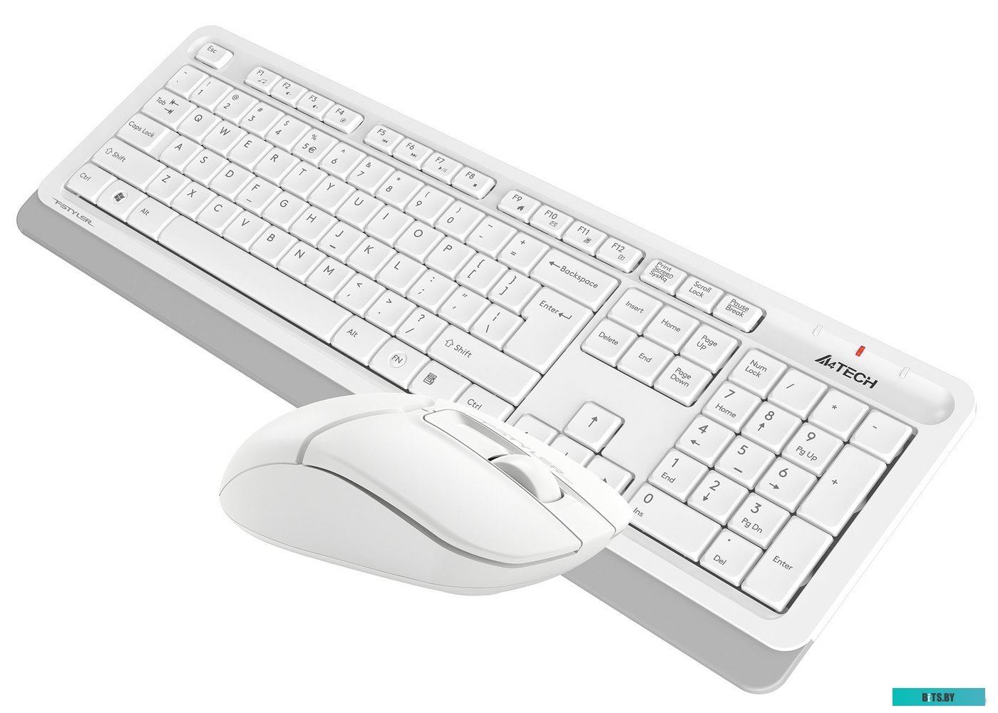 Комплект (клавиатура + мышь) A4Tech Fstyler FG1012 (белый)