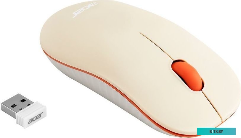 Комплект (клавиатура+мышь) Acer OCC200 бежевый <ZL.ACCEE.004>