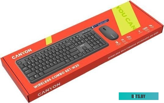 Комплект (мышь + клавиатура) Canyon SET-W20