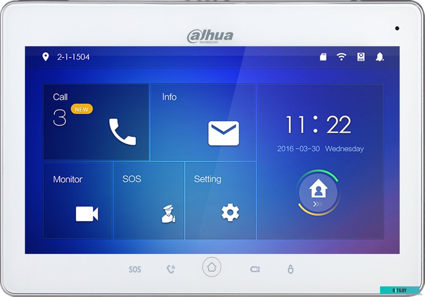 Монитор Dahua DHI-VTH5241DW-S2
