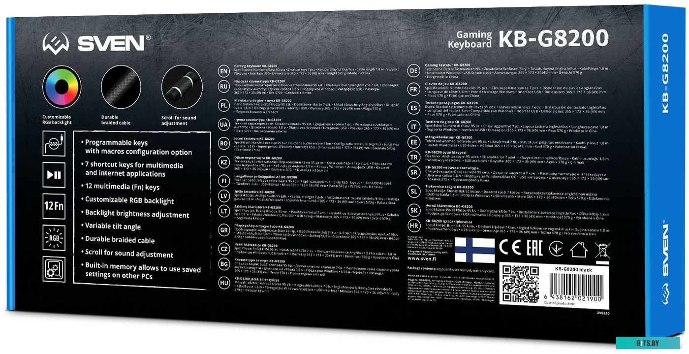 Клавиатура Sven KB-G8200