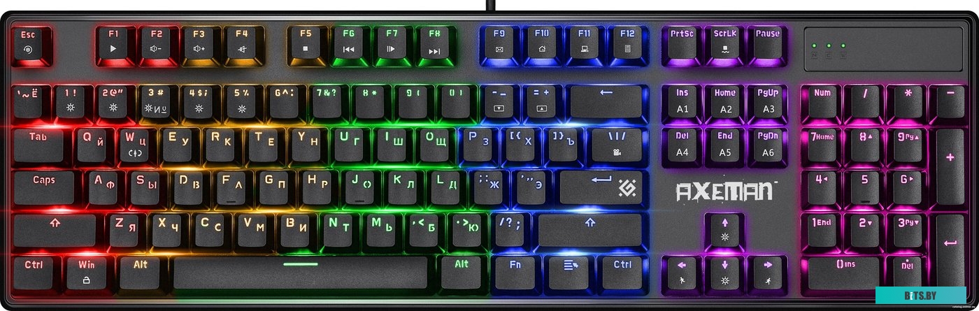 Клавиатура Defender Mechanical Axeman GK-302 RU 45306.