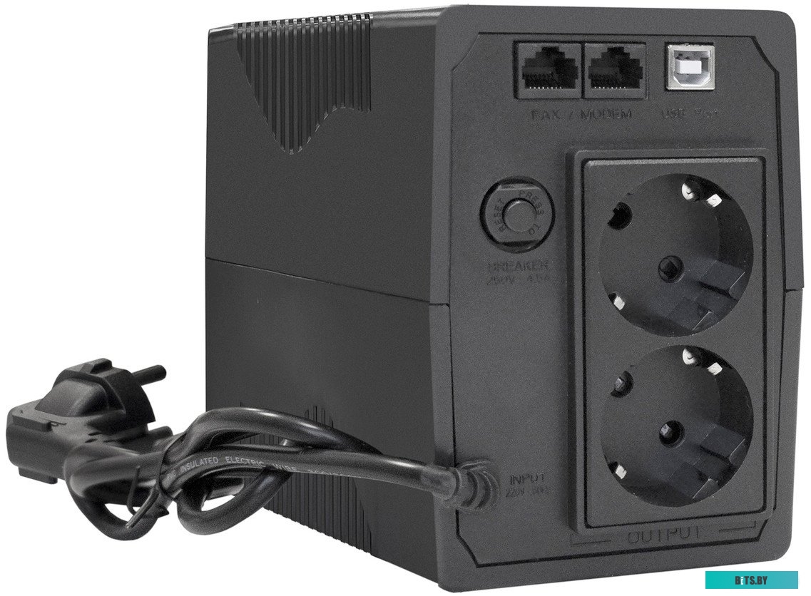 Источники бесперебойного питания (ИБП) ExeGate Power Smart ULB-1000.LCD.AVR.2SH.RJ.USB EX292792RUS