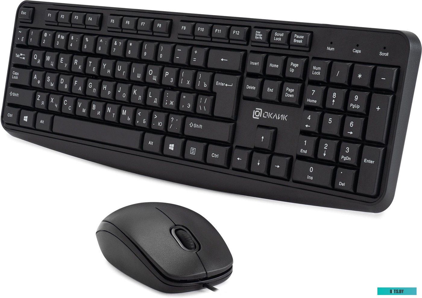 Комплект клавиатура+мышь Oklick S603 S603